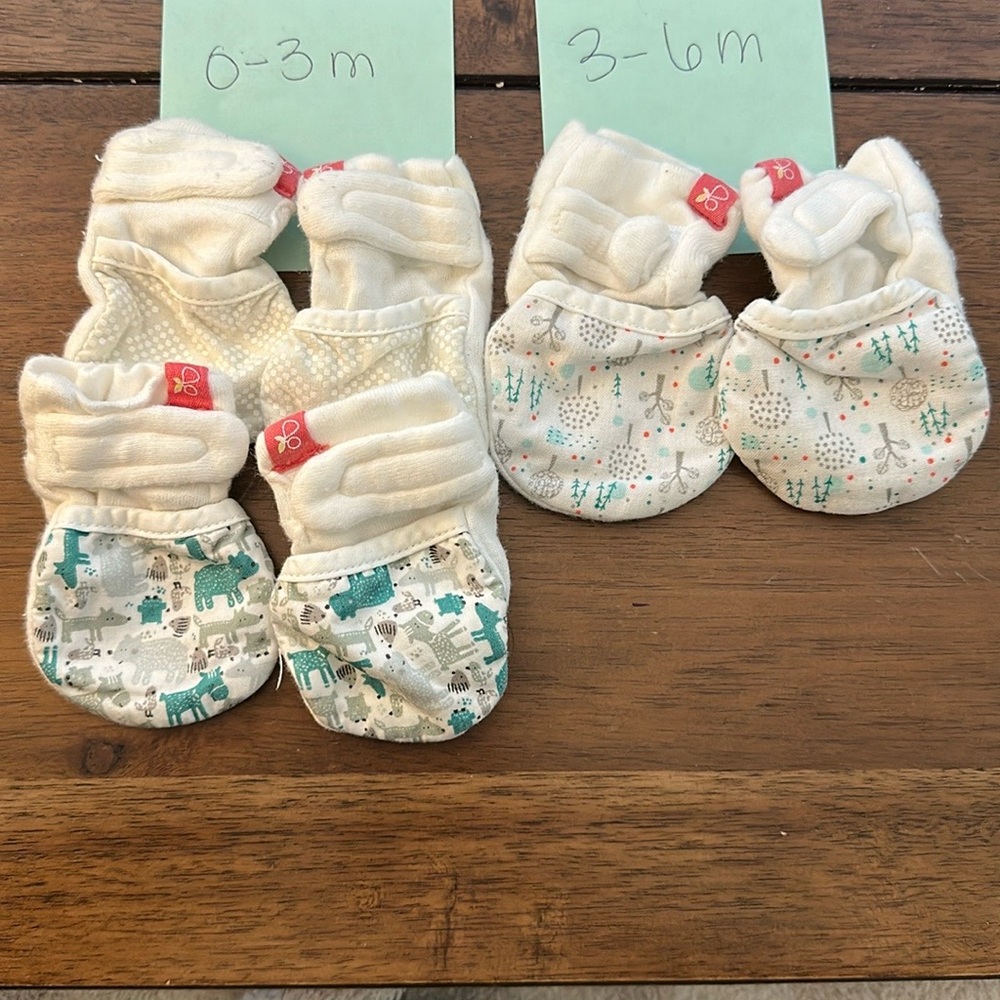Baby Mittens & Booties Sets